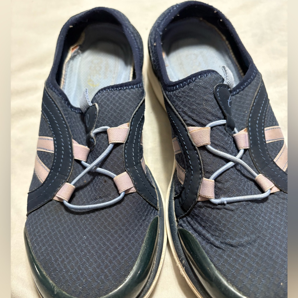Women’s Navy And Gray Casual Shoes